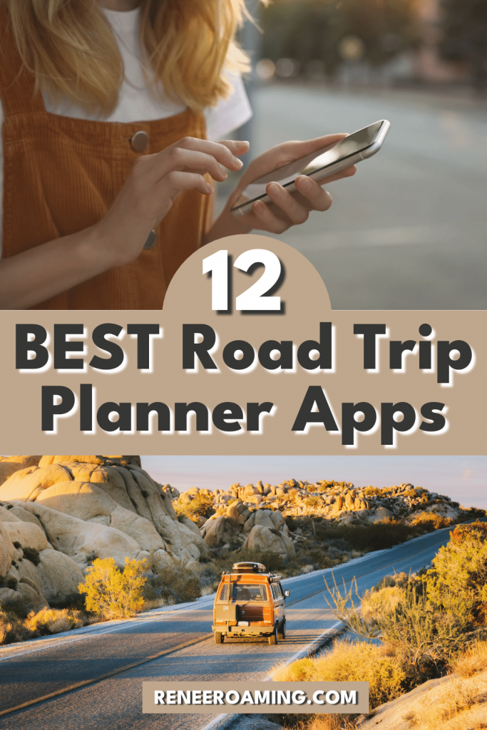 There are so many apps out there for you to use for travel planning but it can get a bit overwhelming when trying to find the right ones to use. In this trip planning guide, I'm sharing the 12 BEST road trip planner apps so that you don't have to do any unnecessary research! With these road trip planner apps you can find free campsites, cheap gas, hiking trails, better signal, and so much more. #roadtrip #travel #travelapps #roadtripapps #camping #hiking