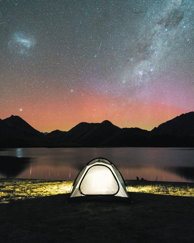 A GUIDE TO CAMPING ON NEW ZEALAND’S SOUTH ISLAND - MOKE LAKE CAMPGROUND