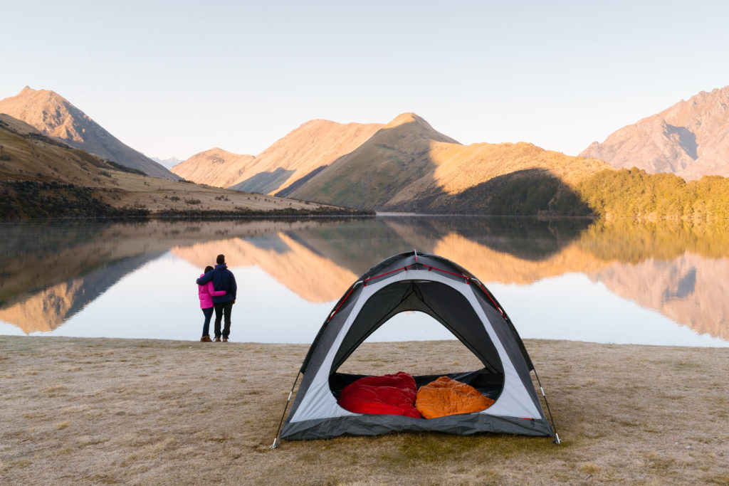 A GUIDE TO CAMPING ON NEW ZEALAND’S SOUTH ISLAND - MOKE LAKE CAMPGROUND