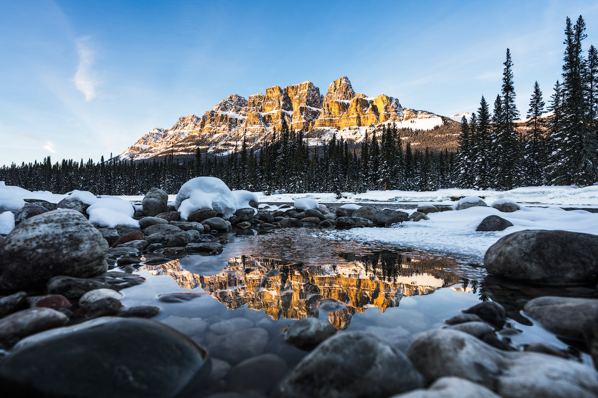 9 Best Winter Adventures in Banff Canadia - Castle Mountain Renee Roaming