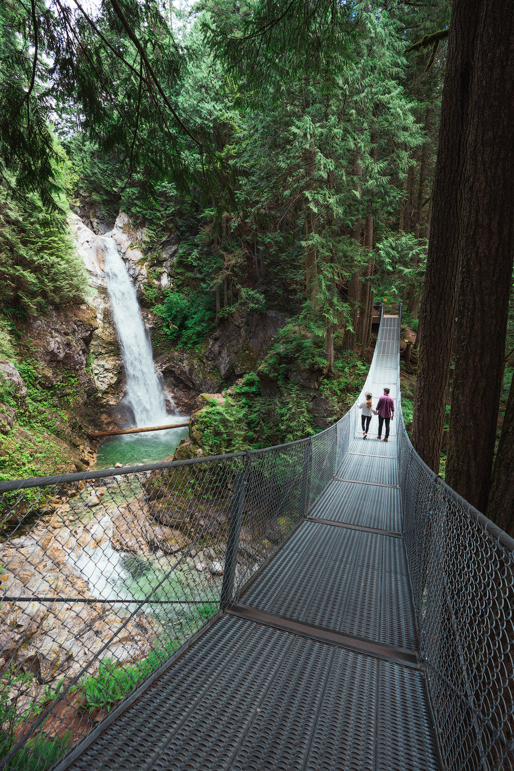 Couples Adventure Getaway to British Columbia Cascade Falls 2
