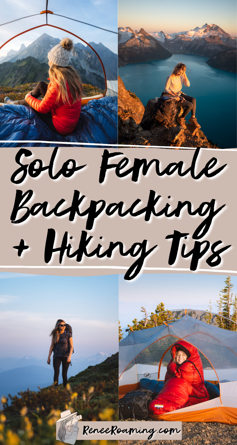 First Time Solo Backpacking As A Woman Backpacking Tips For Women