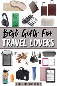 22 Best Gifts for Travel Lovers 2020 - Renee Roaming