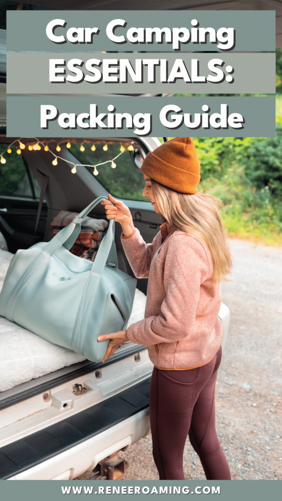 The Ultimate Car Camping Essentials Guide With A FREE Car Camping Checklist  - The Wandering Queen