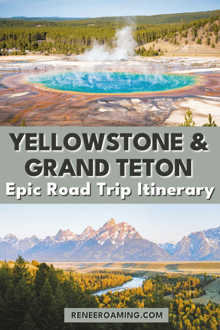 Ultimate Yellowstone To Grand Teton Road Trip Itinerary - Renee Roaming