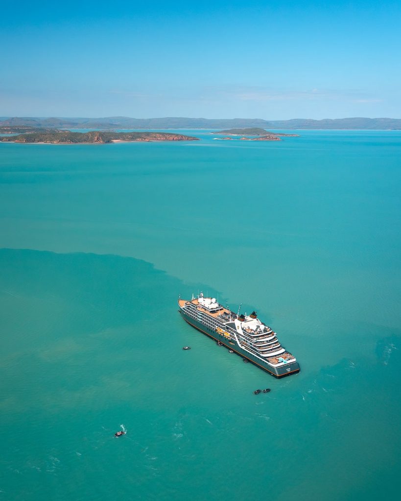 Kimberley Australia Luxury Expedition Cruise With Seabourn - Seabourn Pursuit aerial view