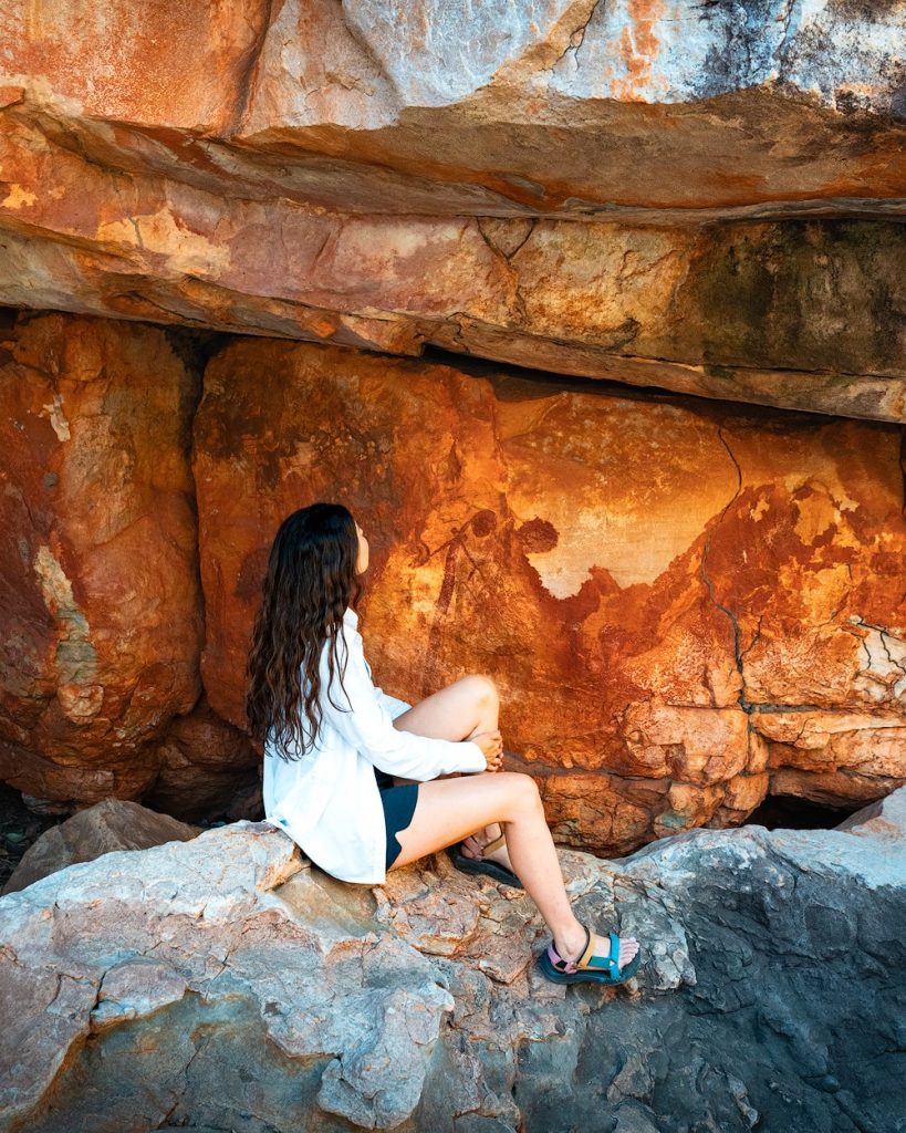 Kimberley Australia Luxury Expedition Cruise With Seabourn - indigenous art Jar Island