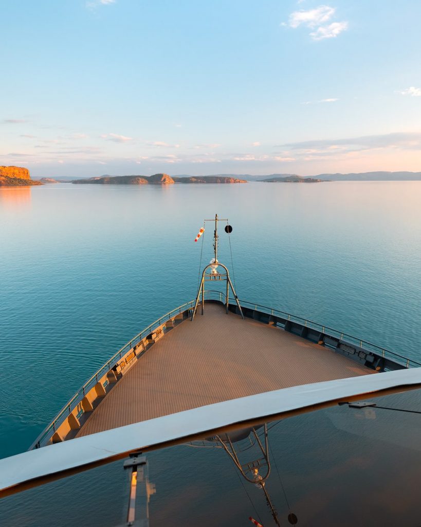 Kimberley Australia Luxury Expedition Cruise With Seabourn - view from the deck